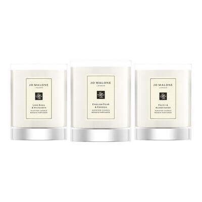 HOME COLLECTION TRAVEL CANDLE TRIO